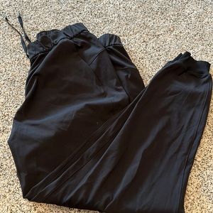 Black lululemon joggers